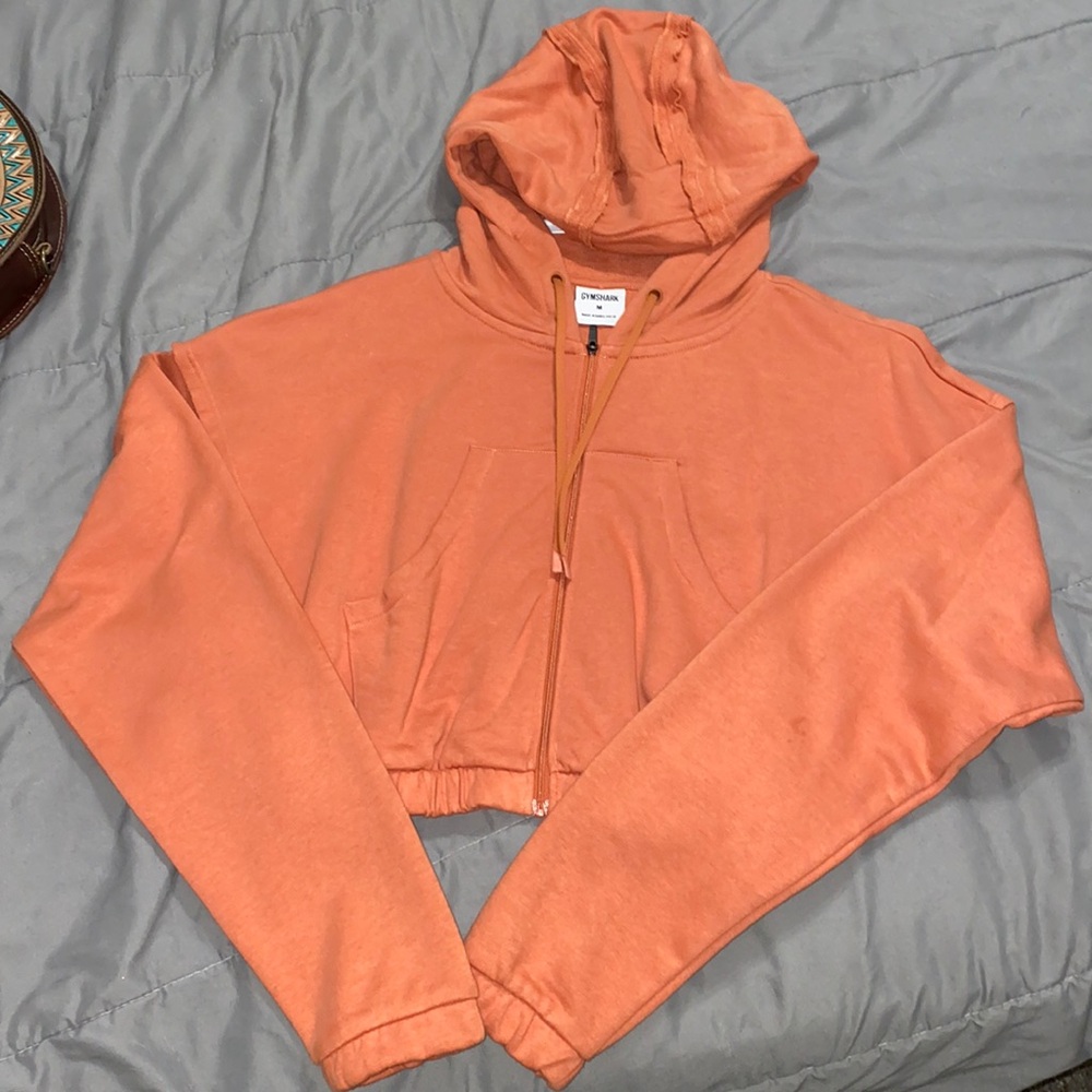 Gymshark Crop Zip Up